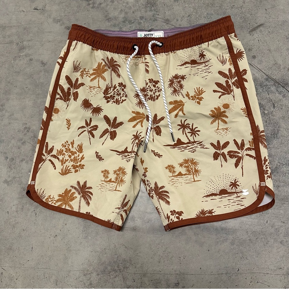 Jetty Swim Trunks AOP Youth XL